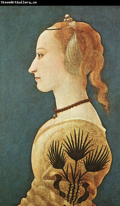 BALDOVINETTI, Alessio Portrait of a Lady in Yellow gg